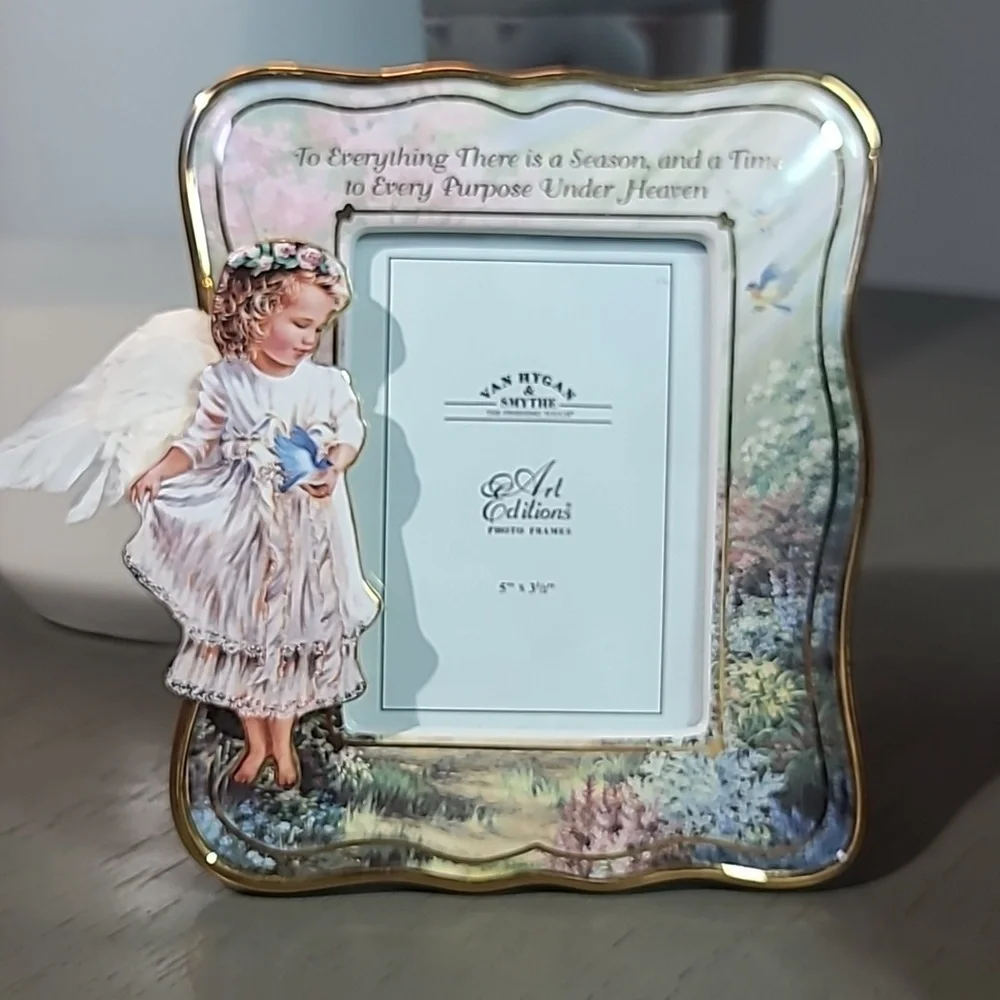Van Hygan & Smythe Elegant Floral Picture Frame Set Of 2